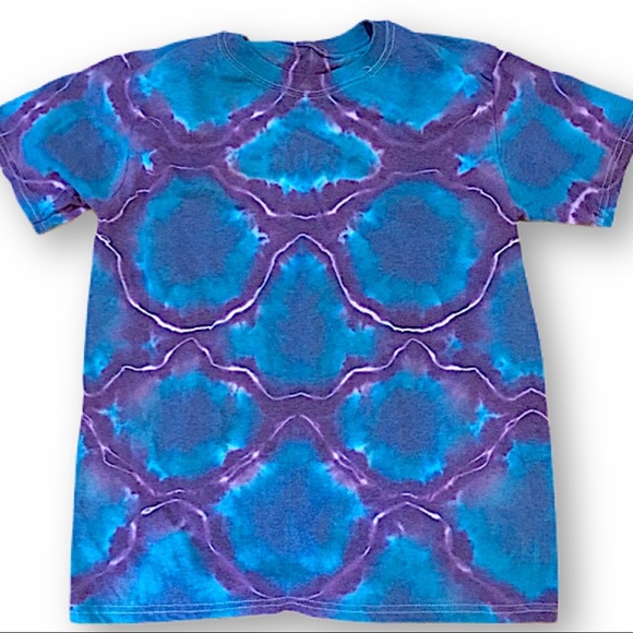 Hand Crafted Other - Tie dye dragon scale mermaid/merman scale tshirt